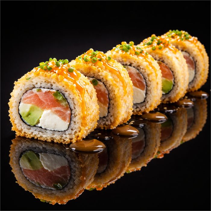 Dip Salmon Roll